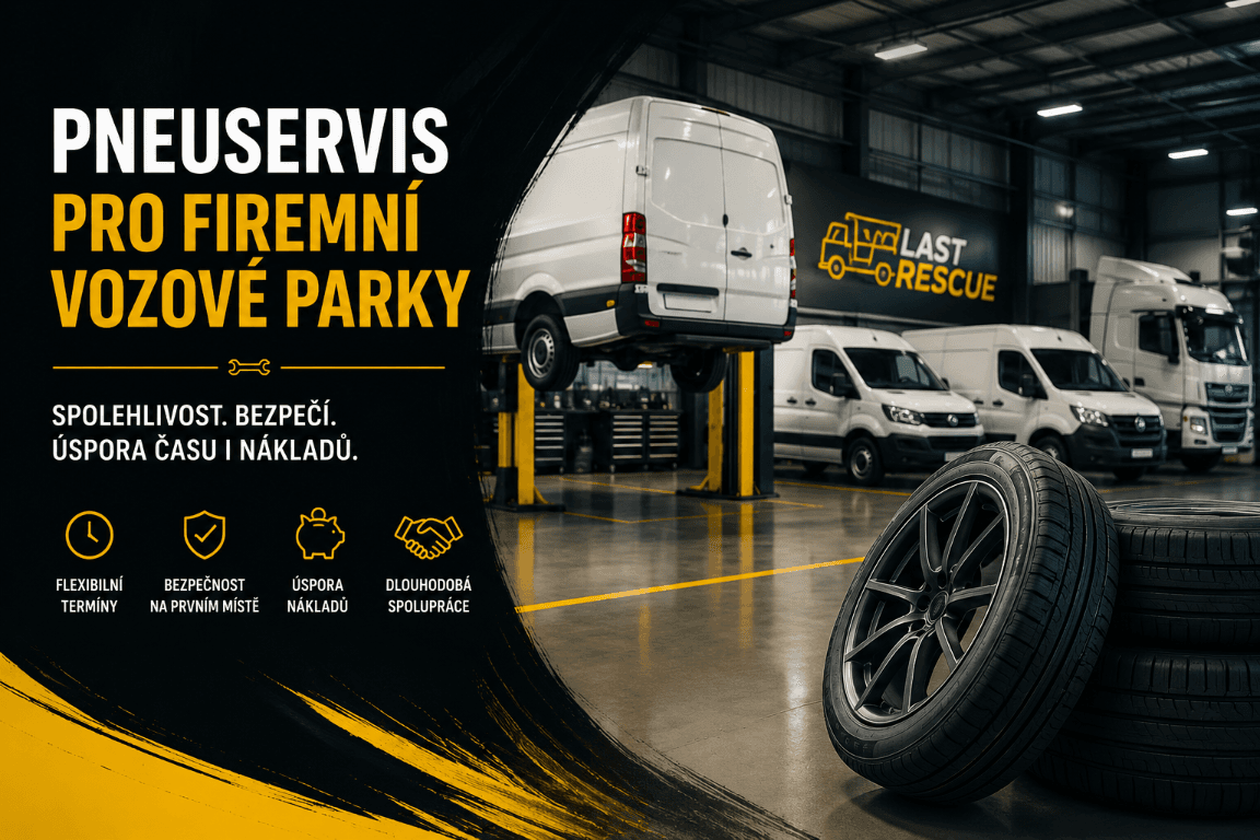 Pneuservis pro firemní vozové parky – Last Rescue